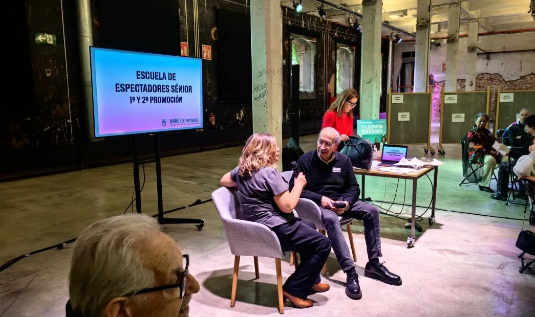 Escuela de Espectadores Sénior. Encuentro entre la I y II Edición