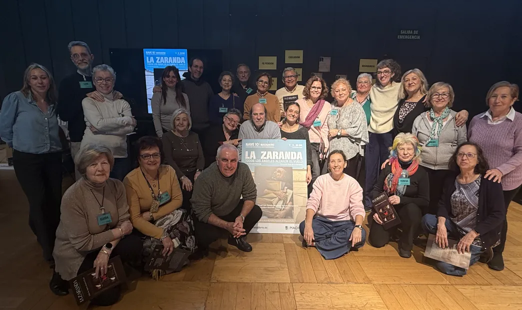 Escuela de Espectadores Sénior. Todos los ángeles alzaron el vuelo