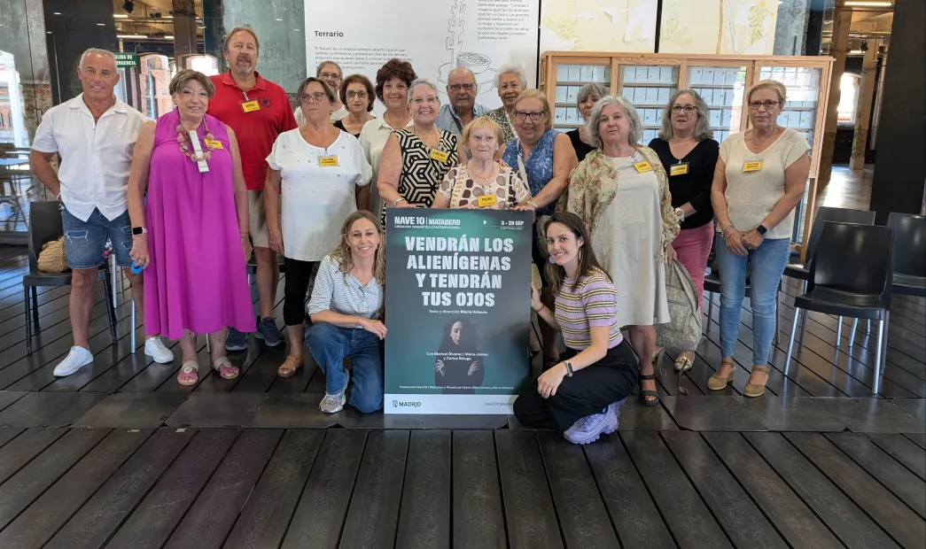 Taller-coloquio Escuela de Espectadores Sénior “Vendrán los alienígenas y tendrán tus ojos” 
