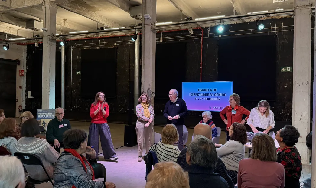 Escuela de Espectadores Sénior. Encuentro entre la I y II Edición