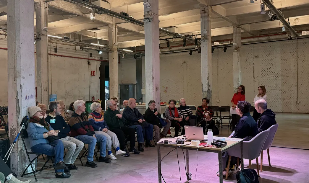 Escuela de Espectadores Sénior. Encuentro entre la I y II Edición